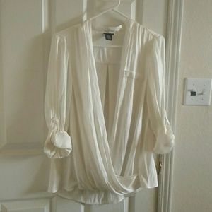 Torrid white blouse